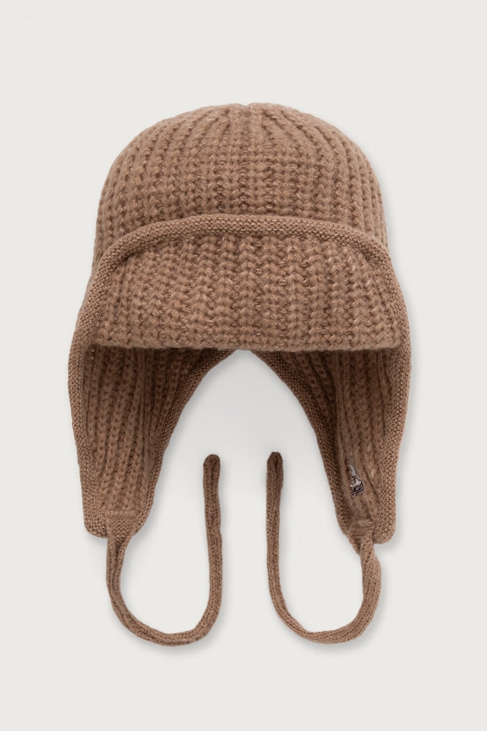 Kangol Füles sapka női gyapjú hozzáadásával TRAPPER MIXED K3858.WT216 barna AW26