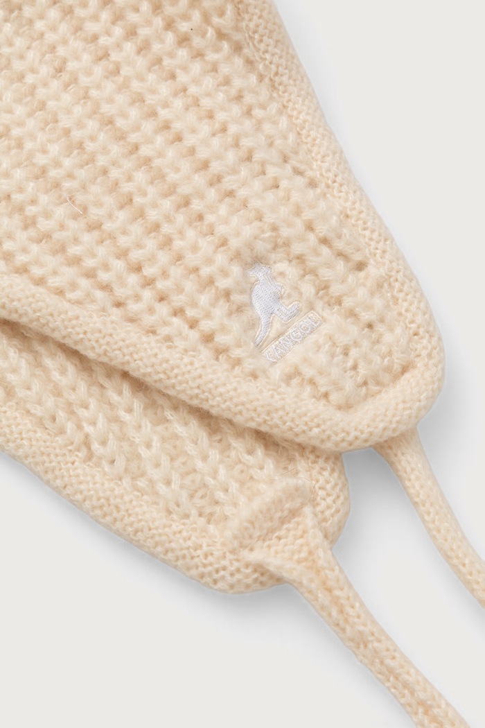 Füles sapka női gyapjú hozzáadásával TRAPPER MIXED Kangol K3858.IV105 bézs
