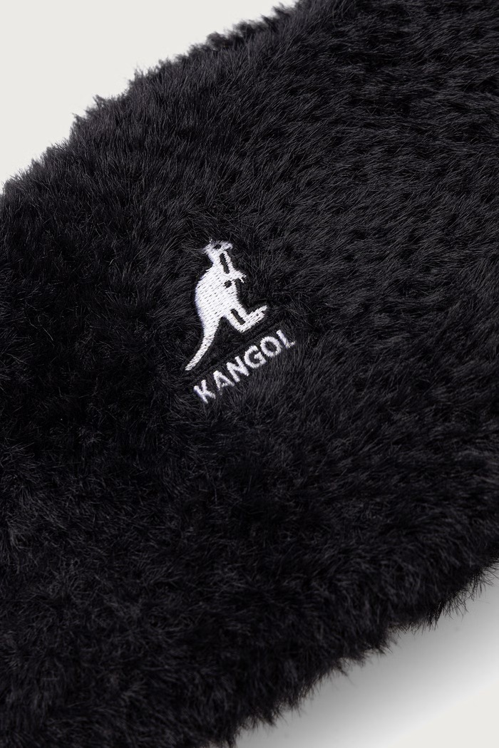 Kangol Opaska na głowę damska FAUX FUR 2-WAY WIDE K3852.BK001 czarny AW26