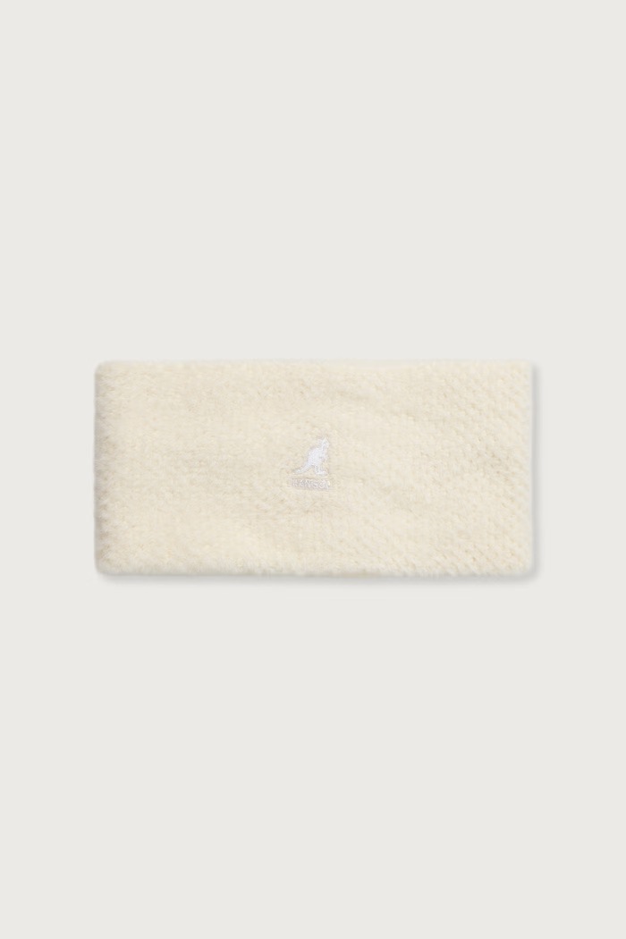 Kangol Opaska na głowę damska FAUX FUR 2-WAY WIDE beżowy K3852.CR102