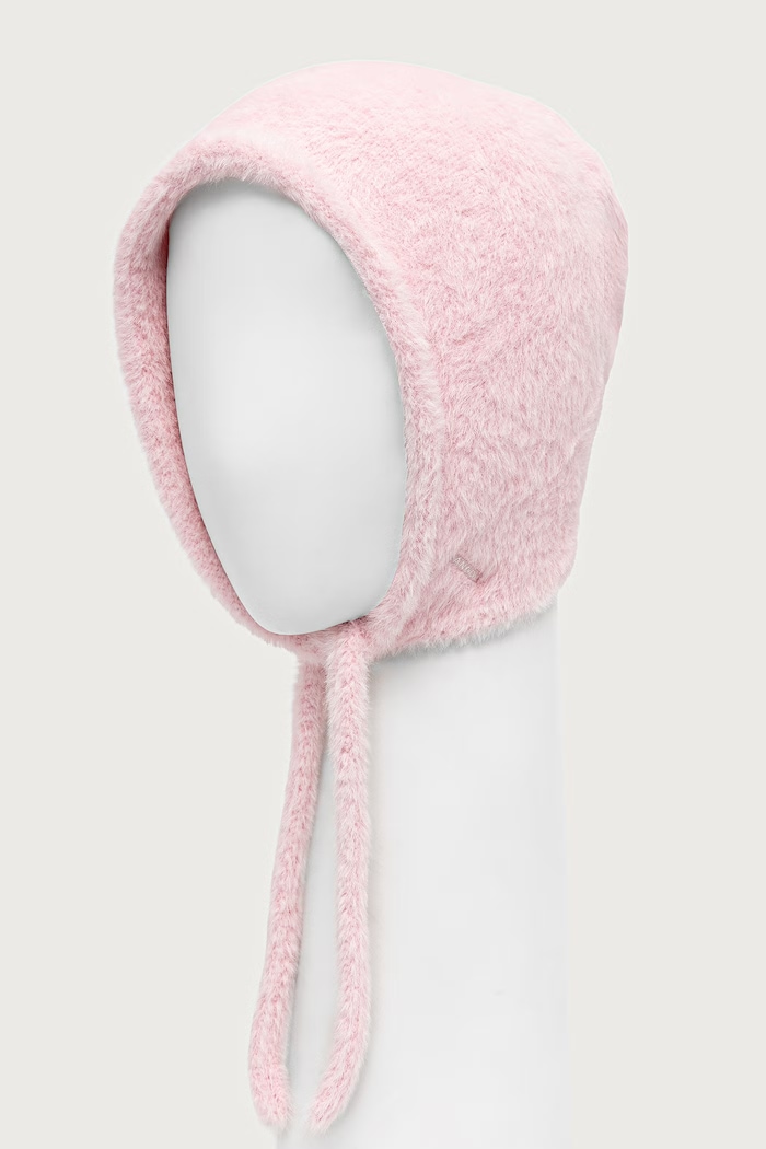 Αξεσουάρ Kangol Ουσάνκα Γυναικεία FAUX FUR KNIT BONNET K3792.BP608 ροζ