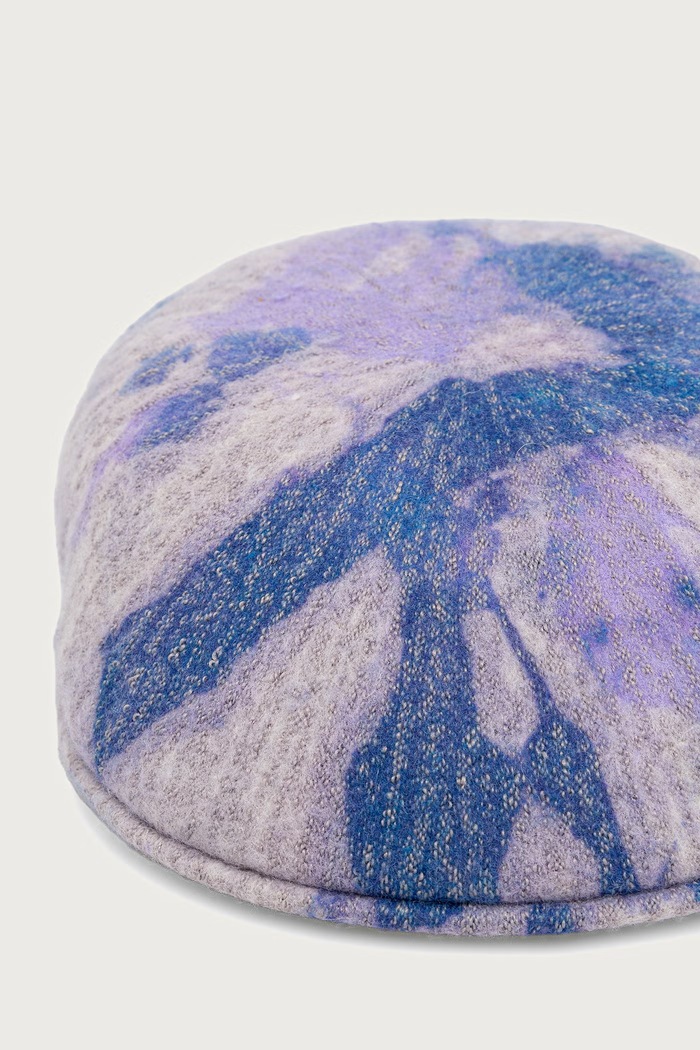 Kangol Kaszkiet damski z wełną HEATHERED TIE DYE 504 K3668.GS401 niebieski AW26