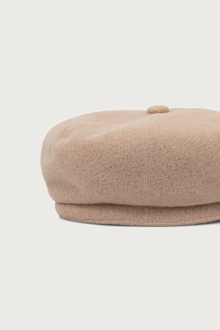 Kangol Beret damski z wełną WOOL JAX K3107ST.WT216 beżowy AW26