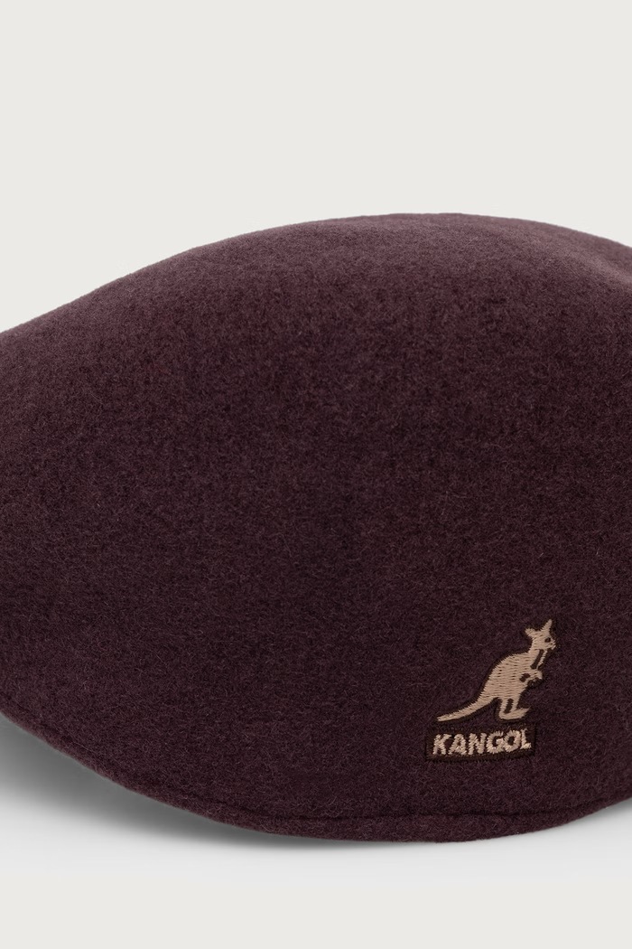 Akcesoria Kangol Kaszkiet wełniany WOOL 504 0258BC.CP202 fioletowy