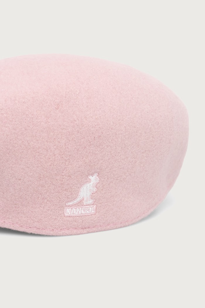 Akcesoria Kangol Kaszkiet damski wełniany WOOL 504 0258BC.BP608 różowy