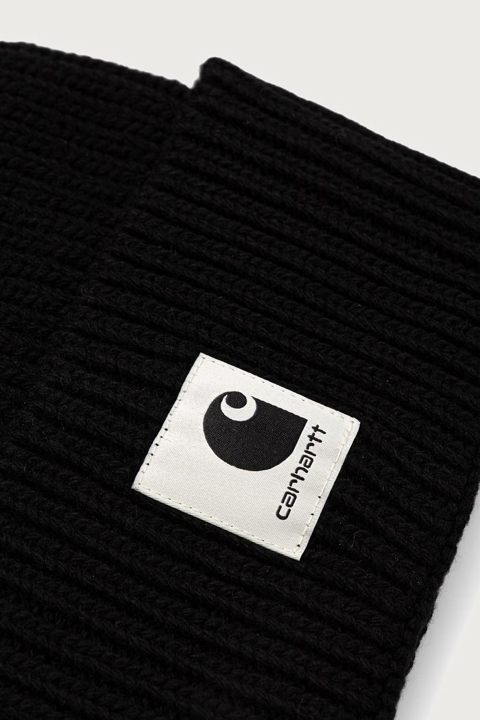 Akcesoria Carhartt WIP Mira Beanie czapka beanie z wełną damska I037101 czarny