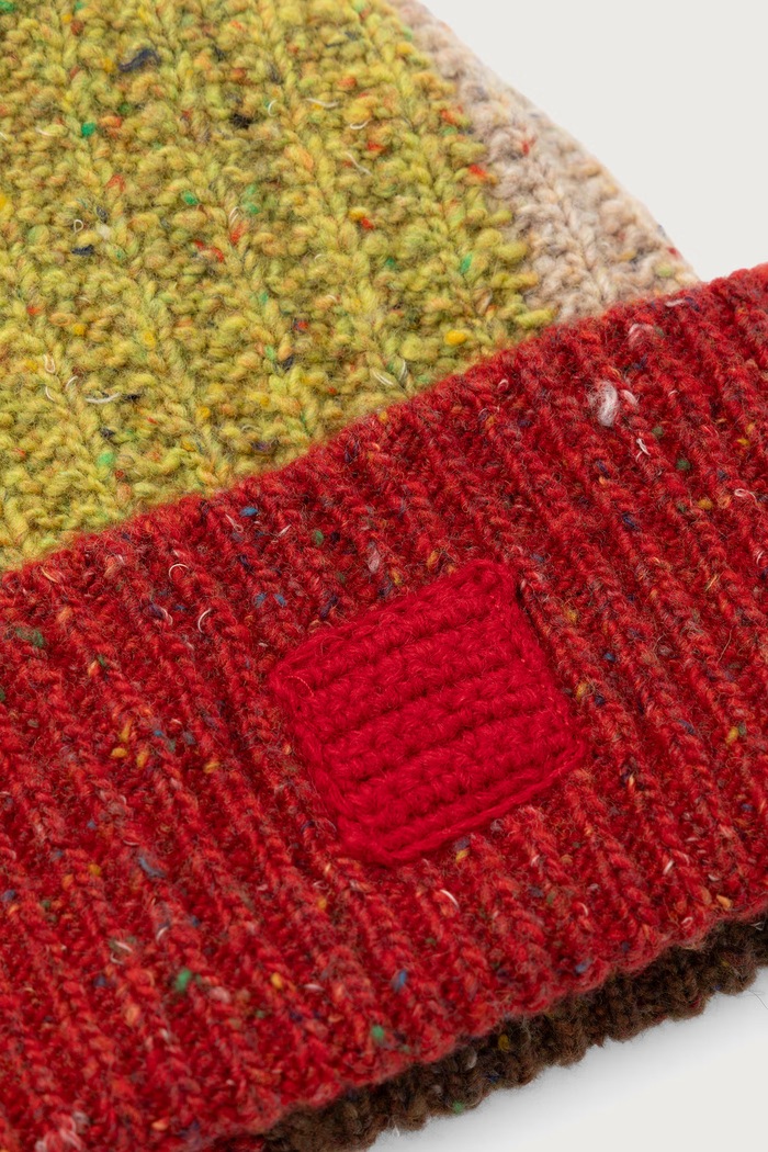 Max&Co. Czapka beanie damska wełniana MCACARIOCA 2626576037200 zielony AW26