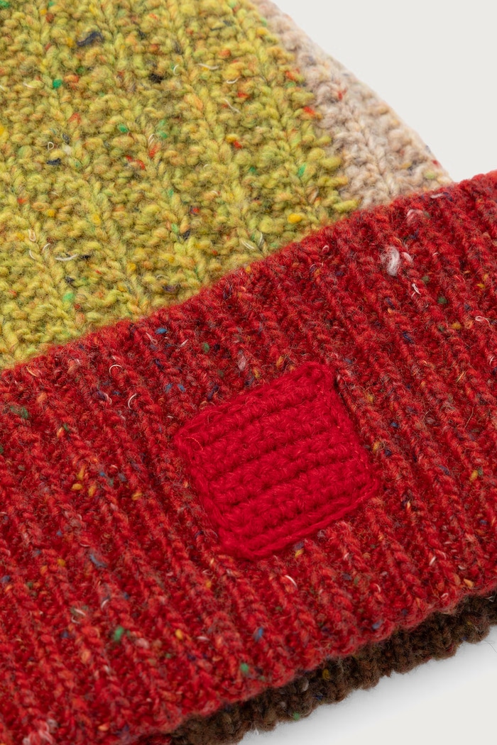 Max&Co. Czapka beanie damska wełniana MCACARIOCA 2626576037200 zielony AW26