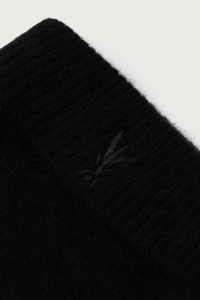 Akcesoria Patrizia Pepe Czapka beanie damska z wełną 2F0106.K293 czarny