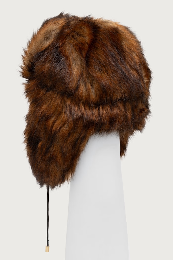 Cappello invernale da donna Patrizia Pepe 2F0100.E0013 marrone