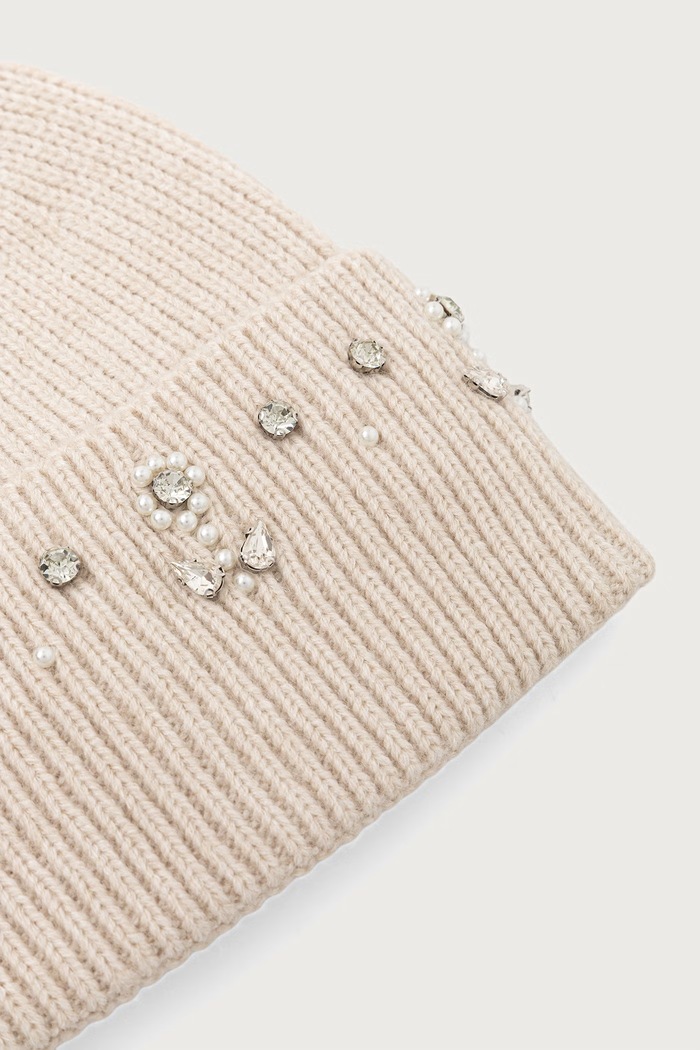 Marella Čiapka dámska Emme by Marella 2625576022200 béžová AW26