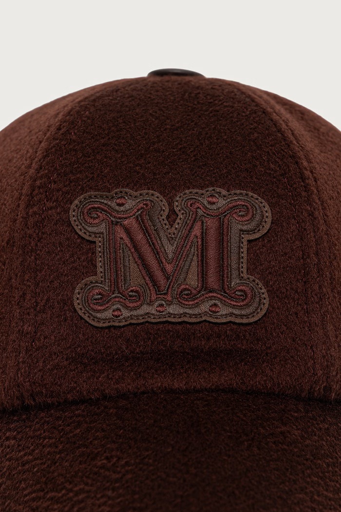 Max Mara baseball cap cashmere Women's 2624576022600 brown AW26