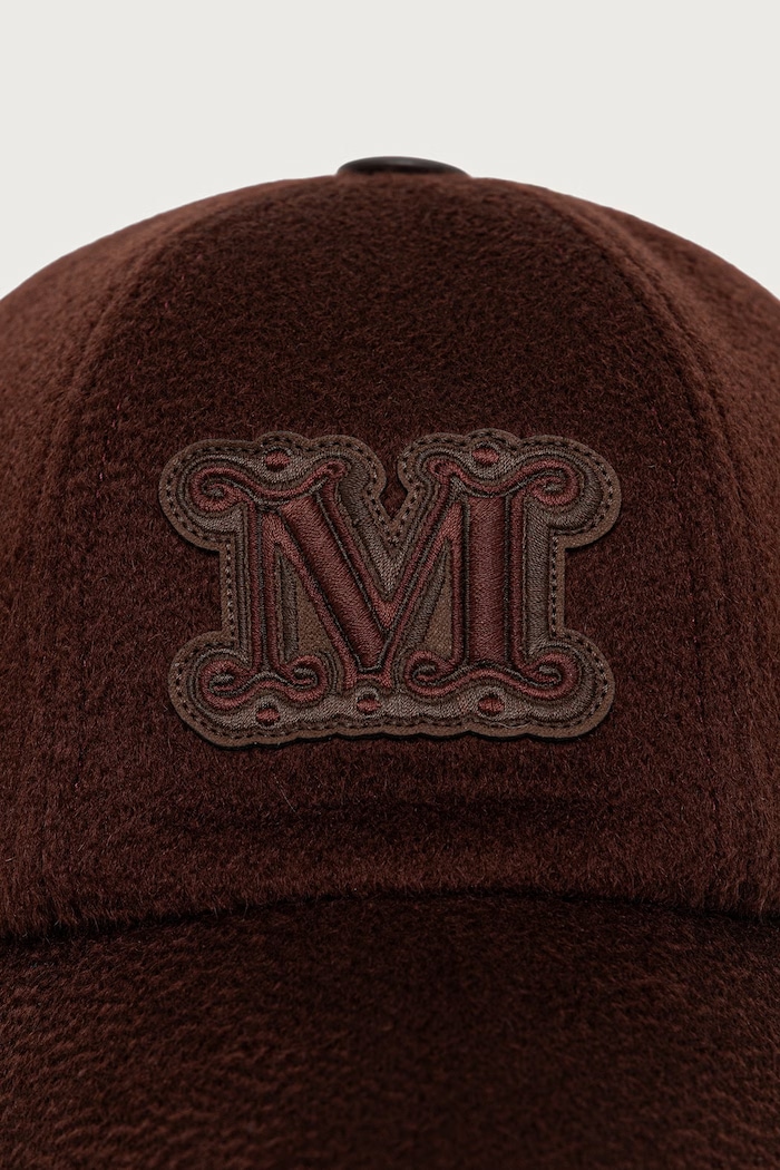 Max Mara baseball cap cashmere Women's 2624576022600 brown AW26
