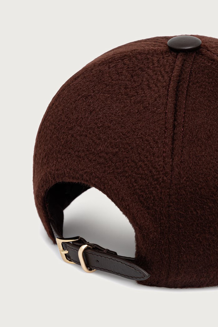Accessories Max Mara baseball cap cashmere Women's 2624576022600 brown