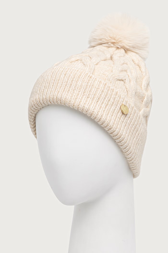 Guess Czapka damska AW5676.POL01 beżowy AW26
