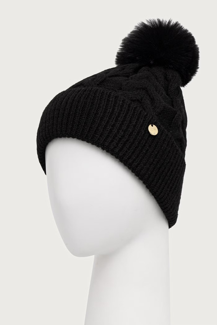 Guess Czapka damska AW5676.POL01 czarny AW26