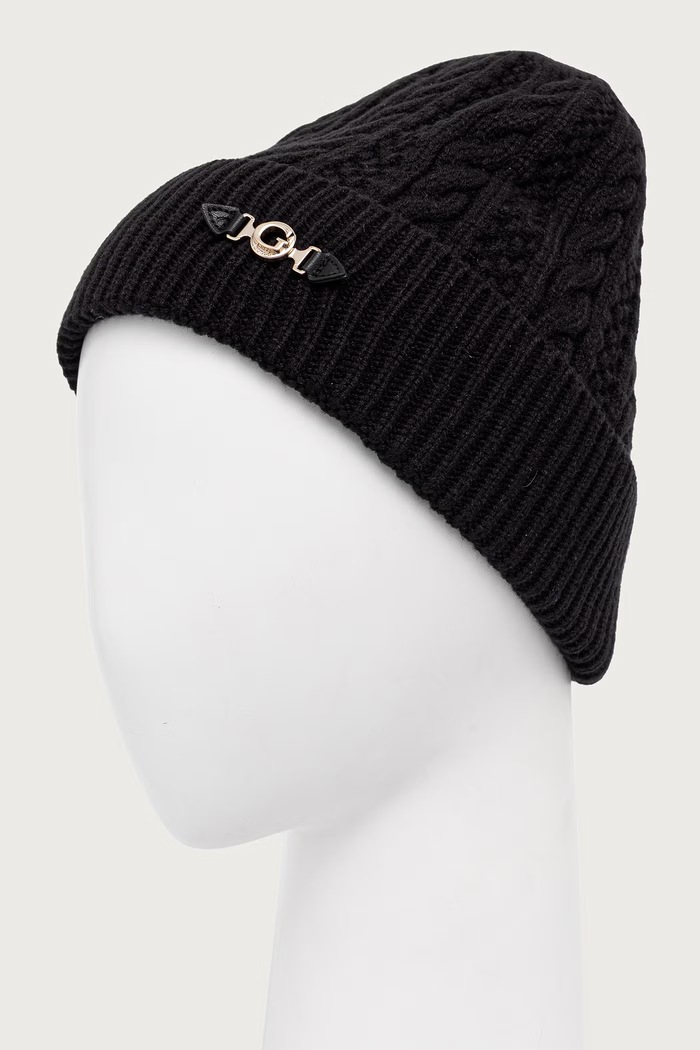 Doplnky Guess Čiapka dámska FRANCES AW5646.WOL01 čierna