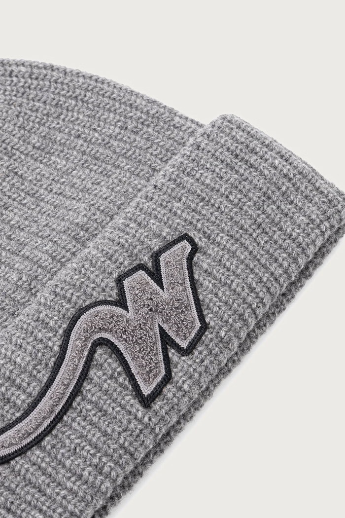 Weekend Max Mara Czapka damska wełniana WKAALBEN 2625576075600 szary AW26