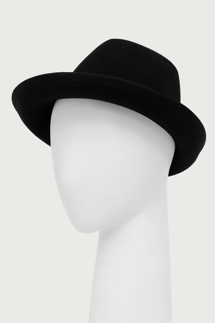 Weekend Max Mara Kapelusz damski wełniany WKAEDILE 2625576045600 czarny AW26