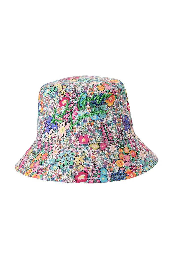 Kurt Geiger London kapelusz bucket damski bawełniany KENSINGTON multicolor 5653015609