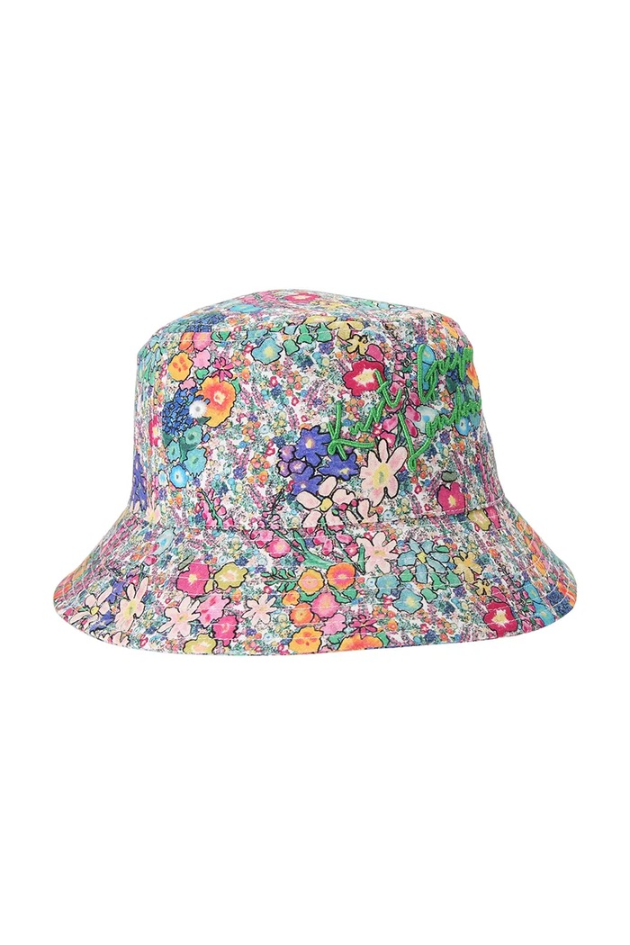 Kurt Geiger London kapelusz bucket damski bawełniany KENSINGTON 5653015609 multicolor AW26