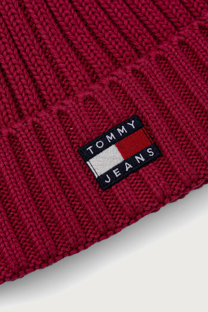 Tommy Jeans Kapa za žene od pamuka AW0AW18979 roza AW26