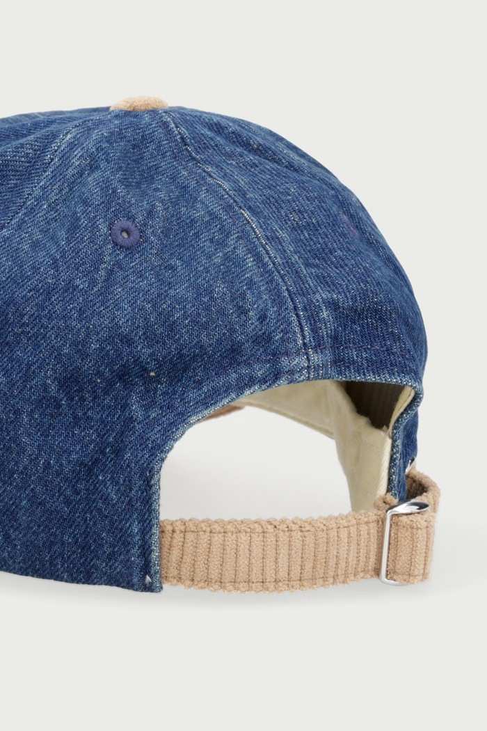 Akcesoria Tommy Jeans czapka z daszkiem damska AW0AW18975 granatowy