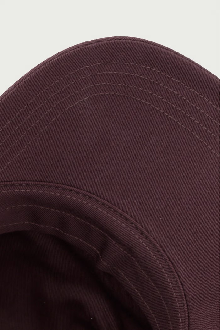 Tommy Jeans kapa s šiltom ženska bombažna bordo AW0AW18973
