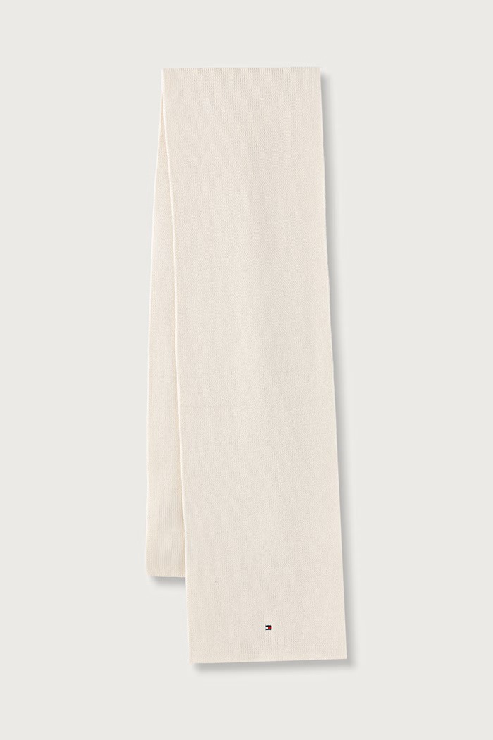 Dodatki Tommy Hilfiger Kapa in šal ženska z dodatkom volne AW0AW19136 bež