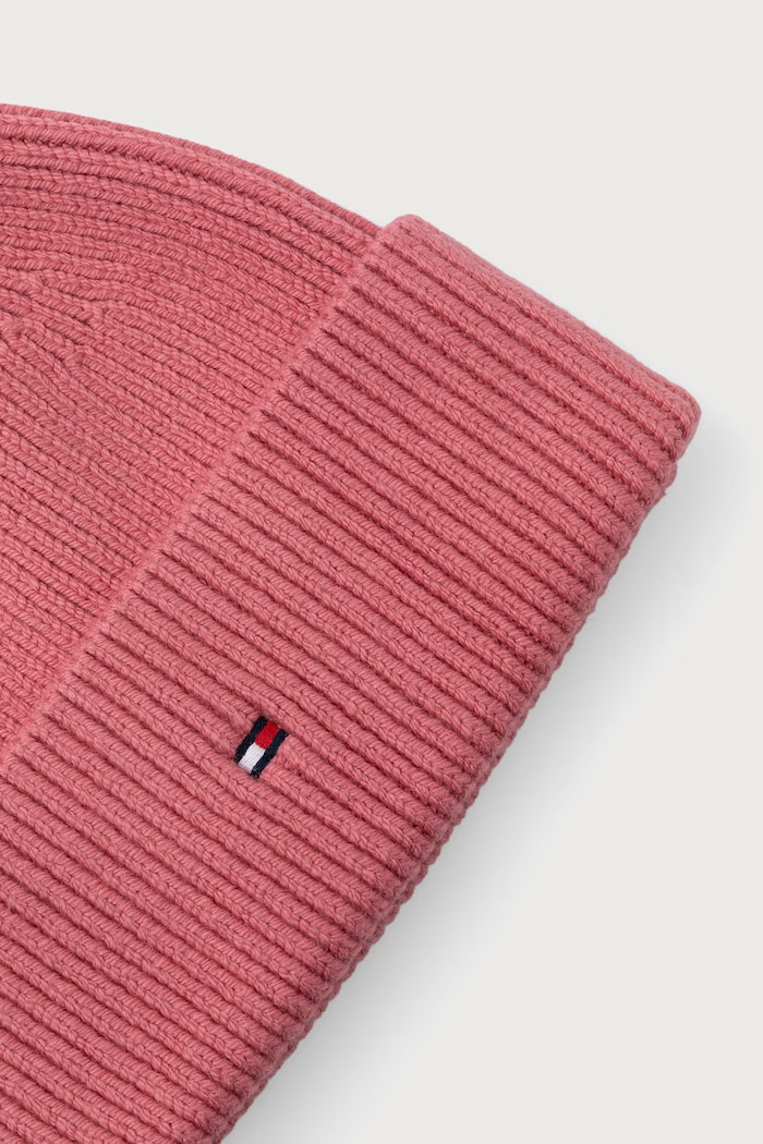 Dodaci Tommy Hilfiger Kapa za žene s dodatkom vune AW0AW19102 roza