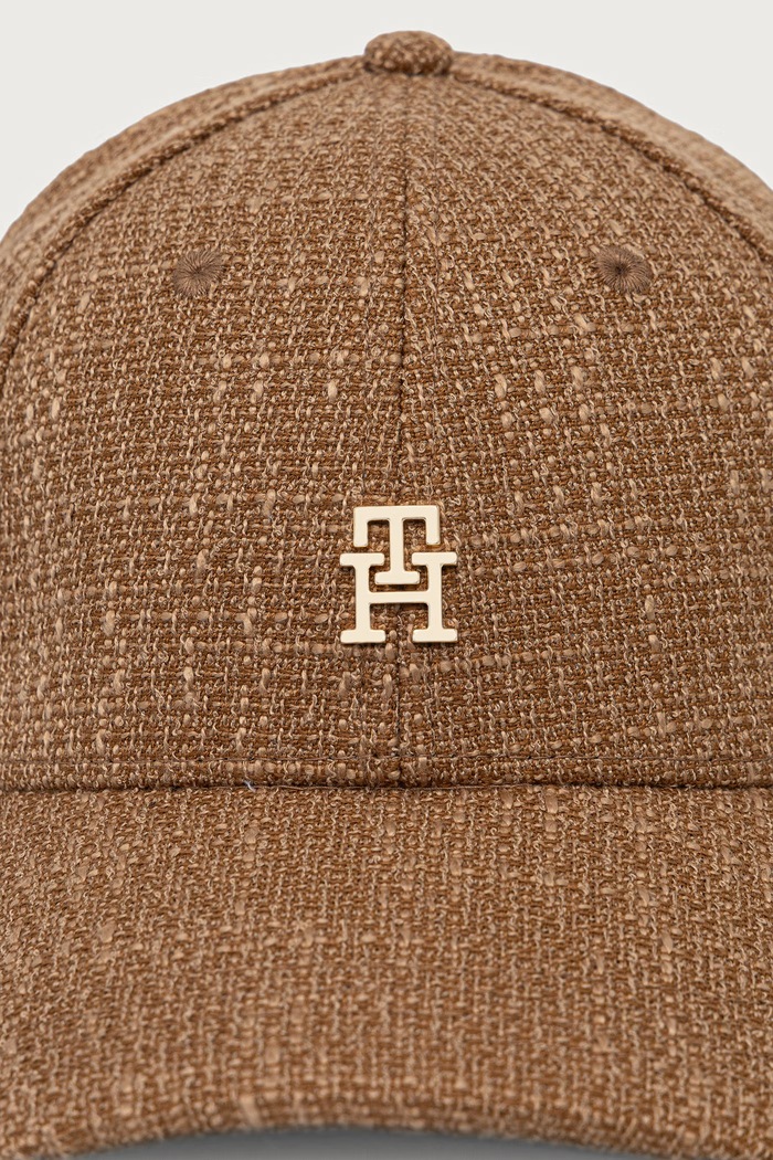 Tommy Hilfiger Καπέλο με γείσο γυναικείο AW0AW19096 μπεζ AW26