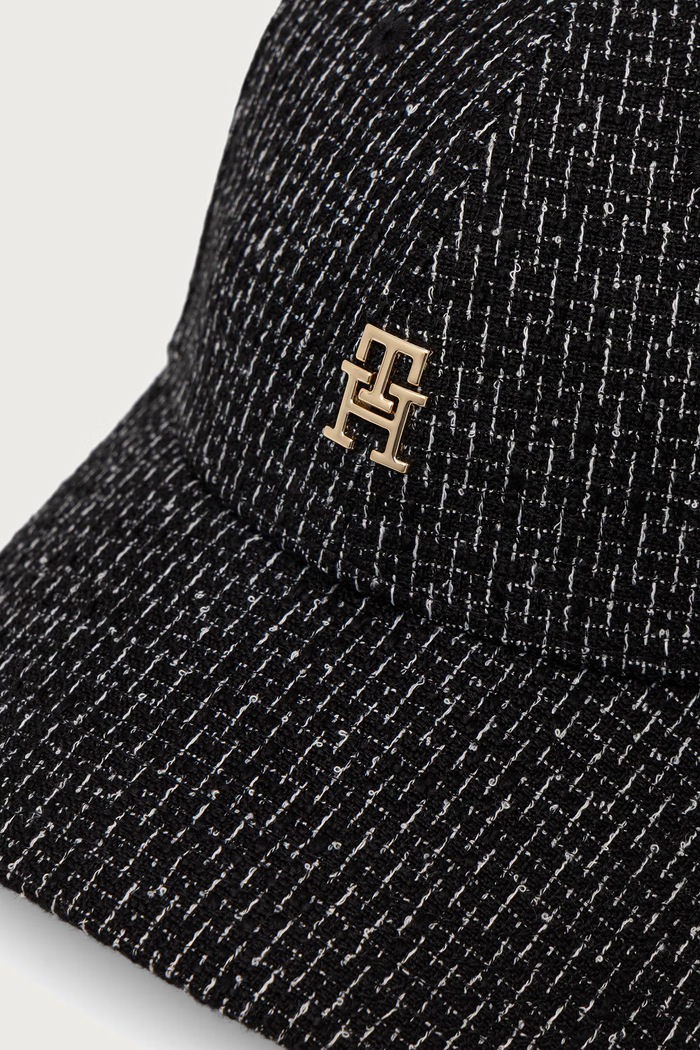 Tommy Hilfiger Καπέλο με γείσο γυναικείο AW0AW19096 μαύρο AW26