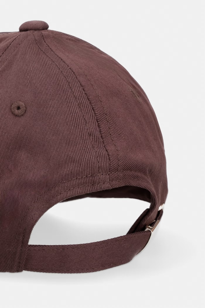 Doplnky Armani Exchange čiapka so šiltom dámska bavlnená XW003042.AF15502 hnedá