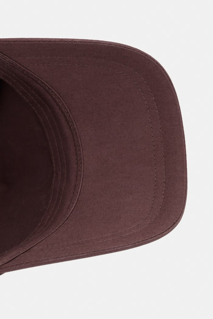 Armani Exchange čiapka so šiltom dámska bavlnená hnedá XW003042.AF15502