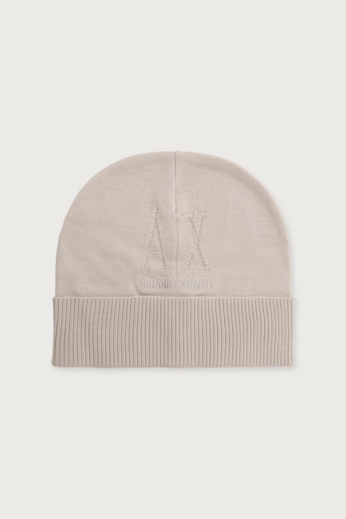 Armani Exchange Czapka damska wełniana beżowy XW001445.AF11896