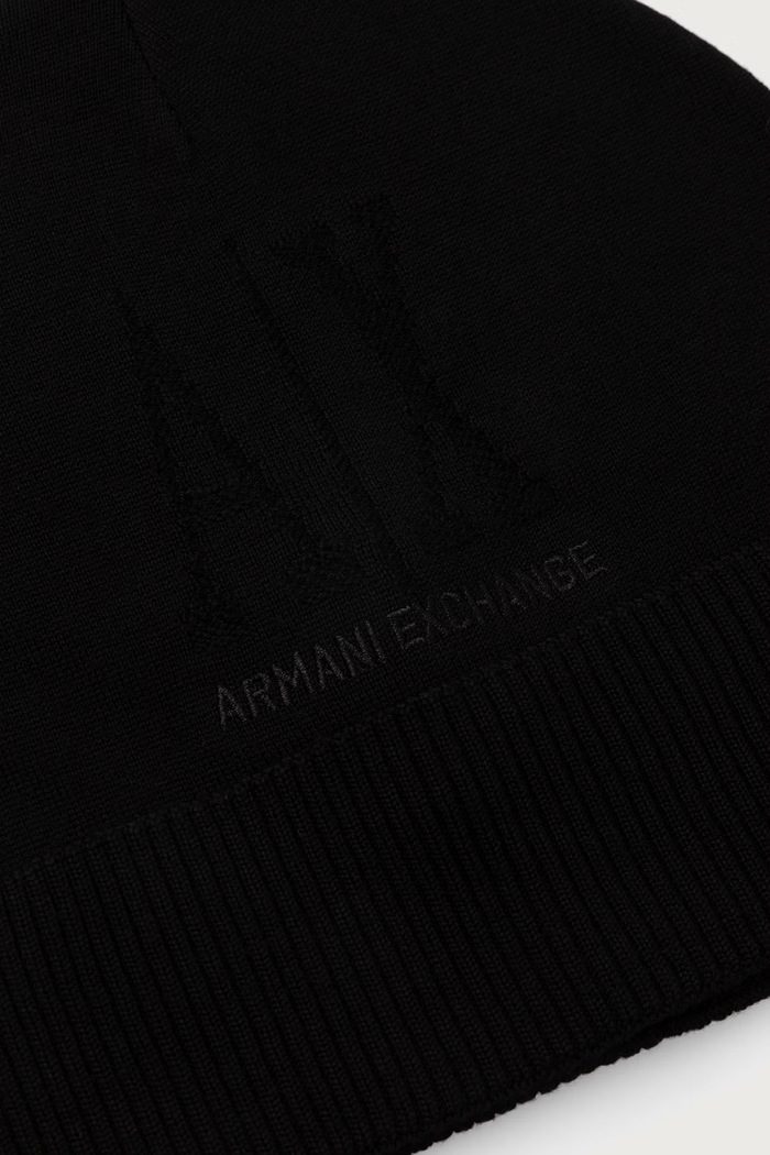 Dodaci Armani Exchange Kapa za žene od vune XW001445.AF11896 crna