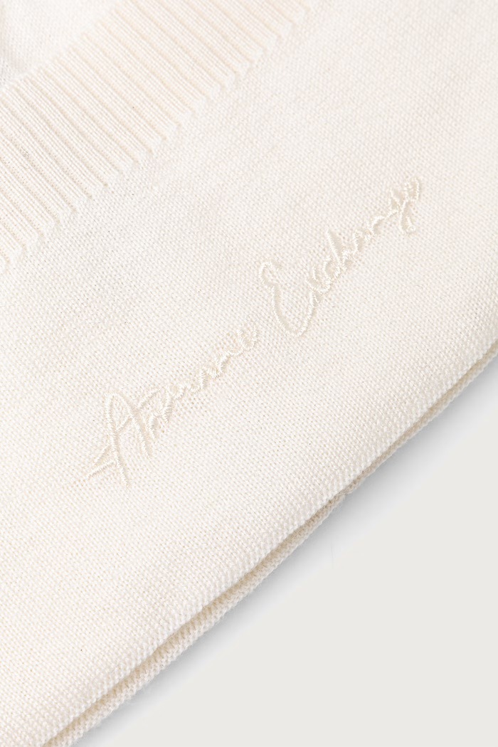 Dodaci Armani Exchange beanie kapa za žene vunena XW001441.AF11896 bež