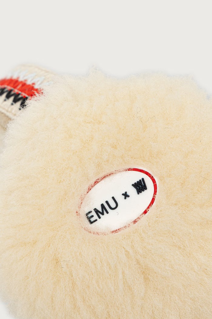 Emu Australia Nauszniki damskie wełniane Anagahook Teddy Earmuff WN W7025 beżowy AW26