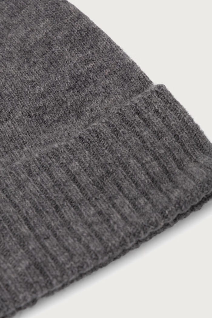Akcesoria United Colors of Benetton Czapka beanie damska wełniana 63UWVA00G szary