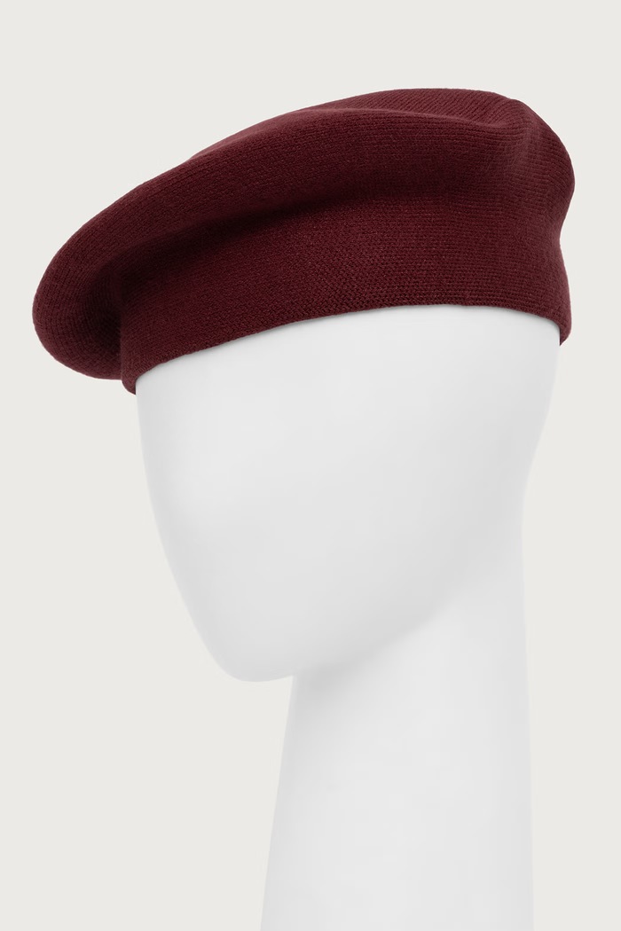 United Colors of Benetton Барета дамска с вискоза 6JNEVA00J бордо AW26