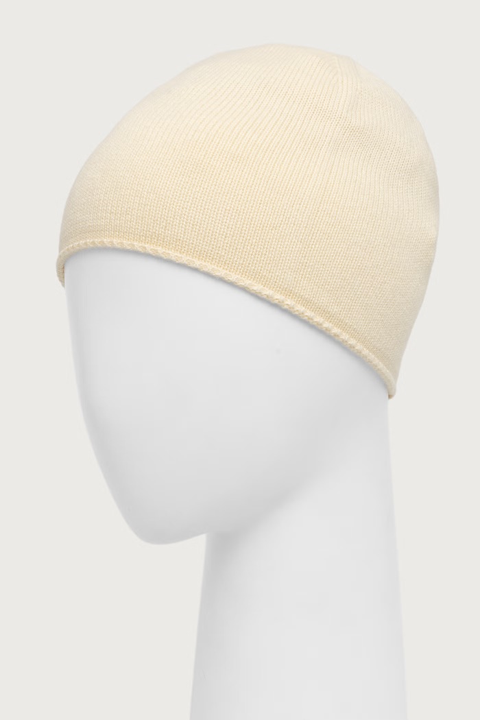 United Colors of Benetton Czapka z wełną 6T54VA00I beżowy AW26
