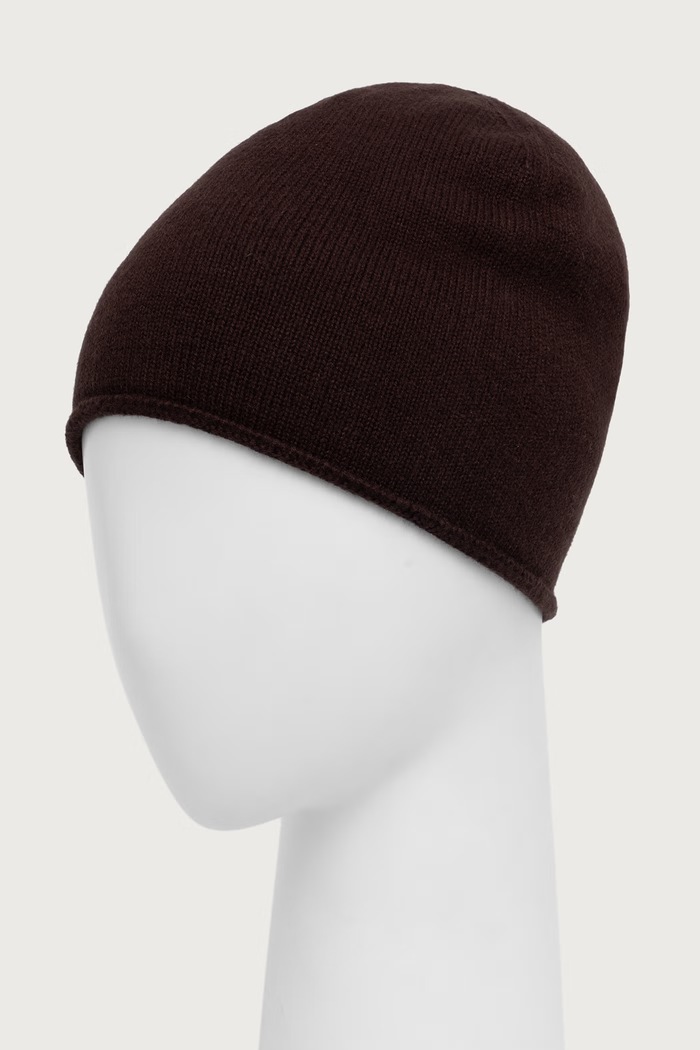 United Colors of Benetton Czapka z wełną 6T54VA00I brązowy AW26