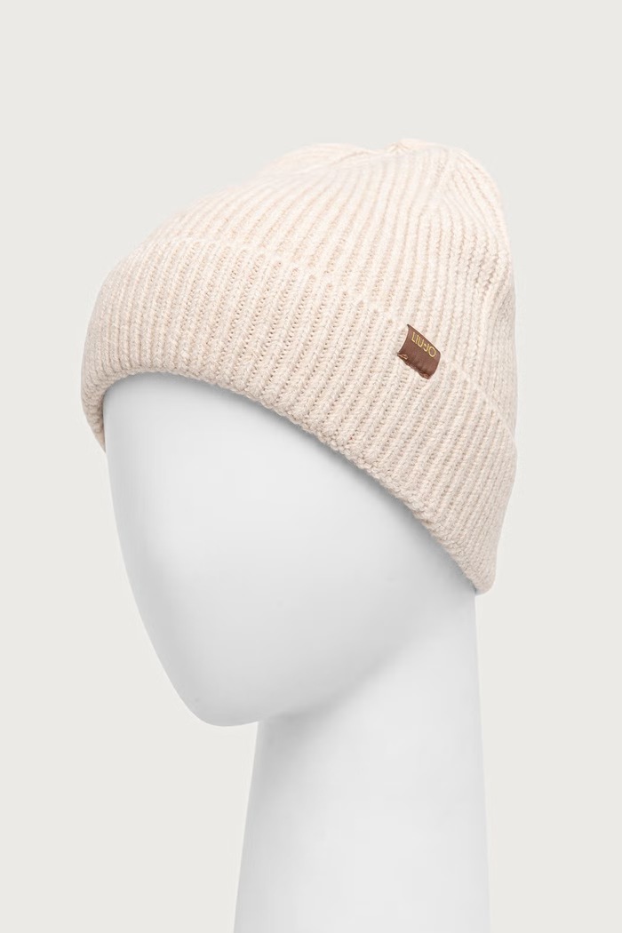 Akcesoria Liu Jo Czapka beanie damska 2F6080.MA29S beżowy
