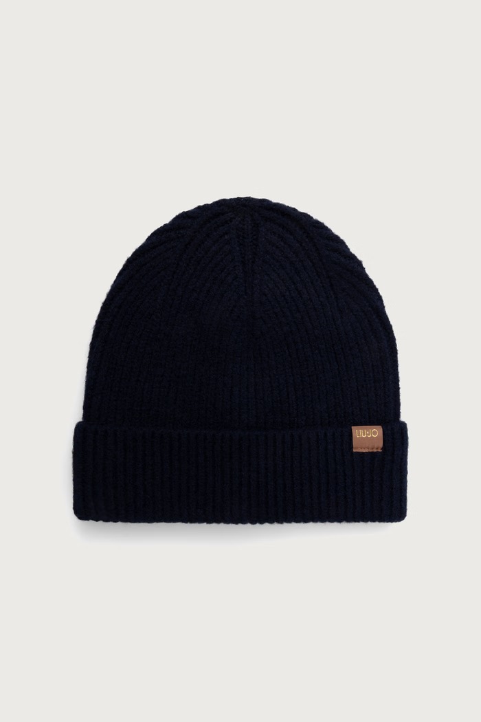 Liu Jo Czapka beanie damska granatowy 2F6080.MA29S