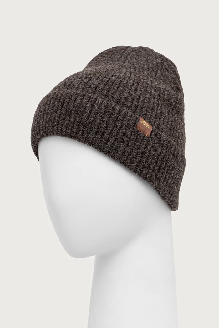 Akcesoria Liu Jo Czapka beanie damska 2F6080.MA29S brązowy