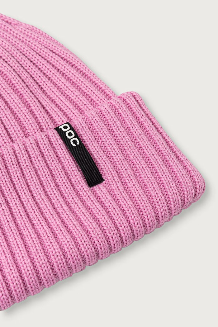 Akcesoria POC Czapka beanie damska z wełną 64311 różowy