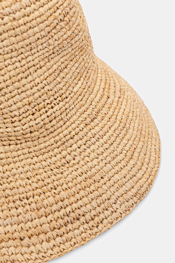 Anine Bing CABANA kapelusz bucket pleciony damski A.12.12329.NAT1 beżowy AW26