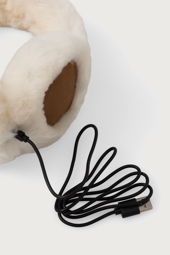 Akcesoria UGG Nauszniki damskie wełniane 103267. beżowy