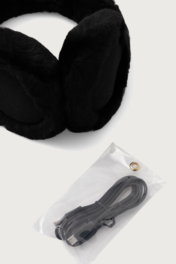 Akcesoria UGG Nauszniki damskie wełniane 103267. czarny