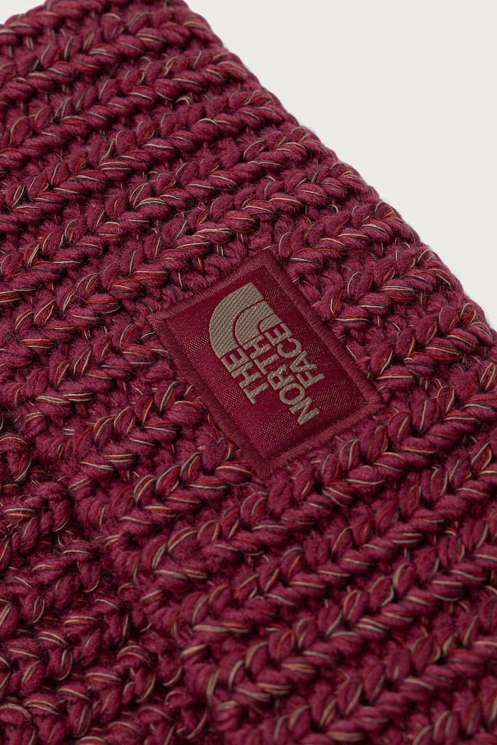 The North Face Beanie kapa za žene Chunky NF0A887W0071 bordo AW26